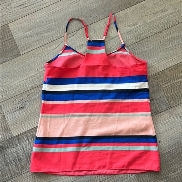 J. Crew Red and Blue Striped Camisole - Picture 3 of 3